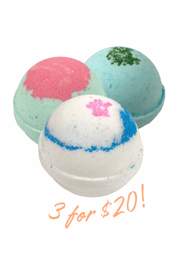 3 For $20 Botanicanna Bath Bombs 50mg