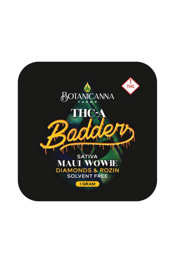 Botanicanna THCA Badder (Sativa) MAUI WOWIE 1g