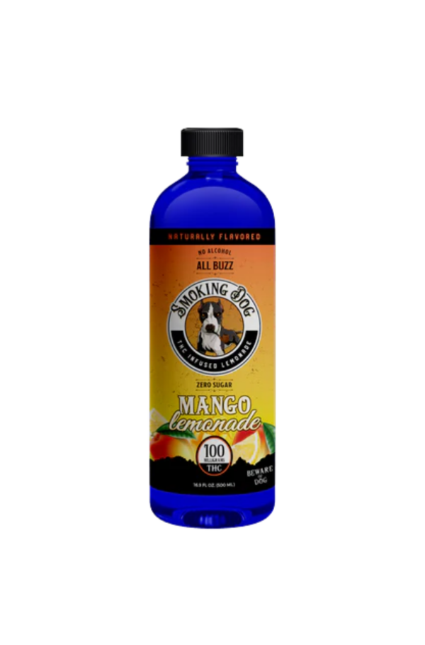 Smoking Dog D9 THC 100mg MANGO LEMONADE