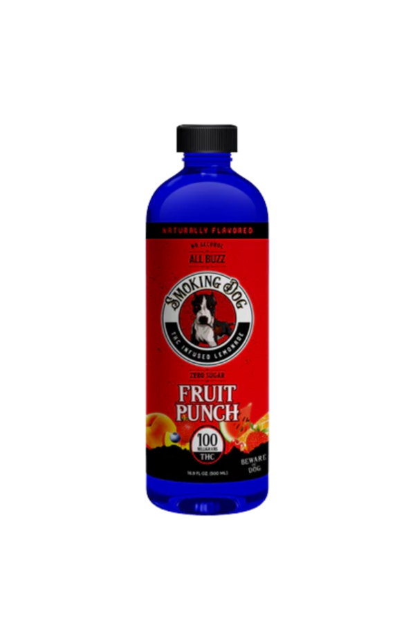 Smoking Dog D9 THC 100mg FRUIT PUNCH