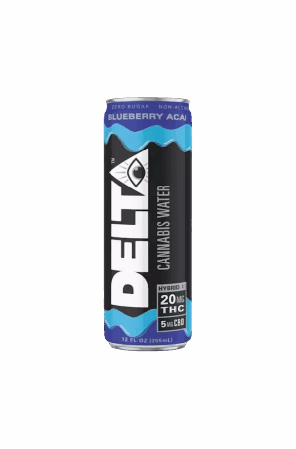 Delta D9 20mg Hybrid Blueberry Acai Water