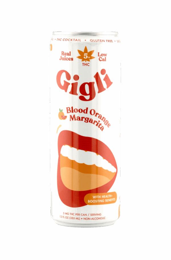 Gigli D9 5mg Blood Orange Margarita Cocktail 12fl oz