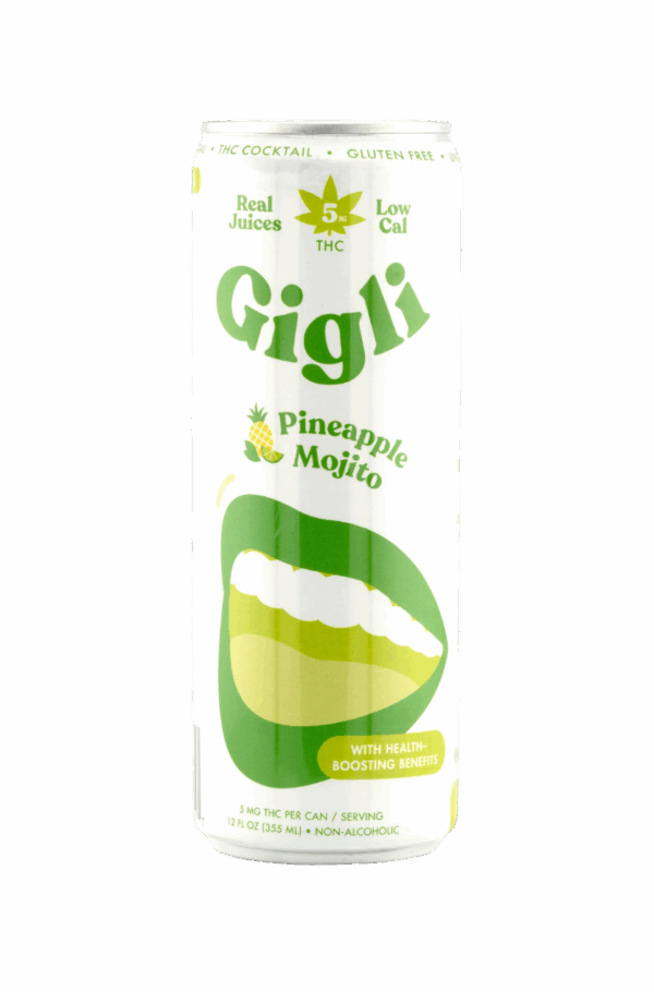 Gigli D9 5mg Pineapple Mojito Cocktail 12fl oz