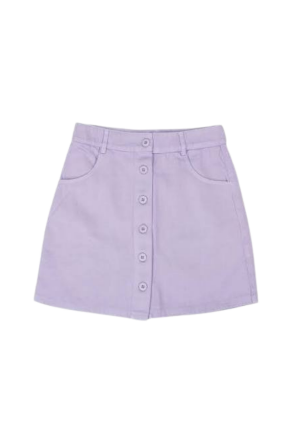 Jungmaven Hemp Vassar Skirt - Misty Lilac