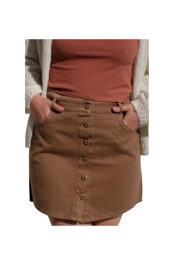 Jungmaven Hemp Vassar Skirt - Coyote