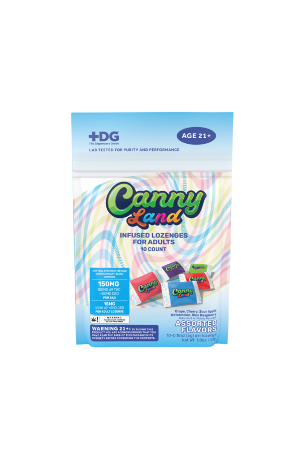 Canny Land D9:CBD 100mg:50mg Lozenges