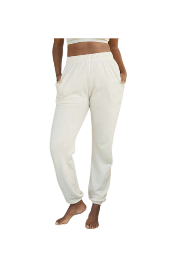 50% OFF Jungmaven Hemp Classic Sweatpants - Washed White