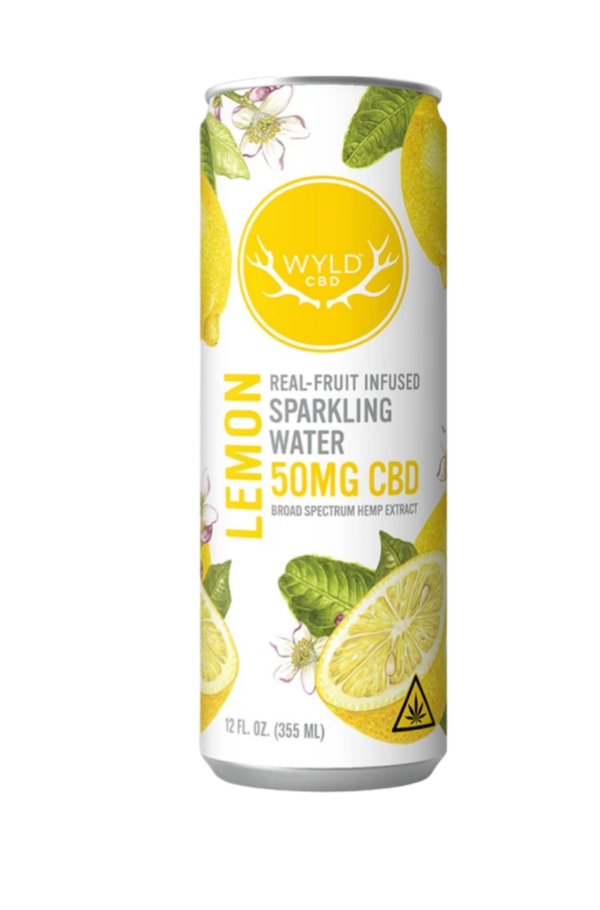 25% OFF Wyld CBD 50mg Sparkling Water LEMON