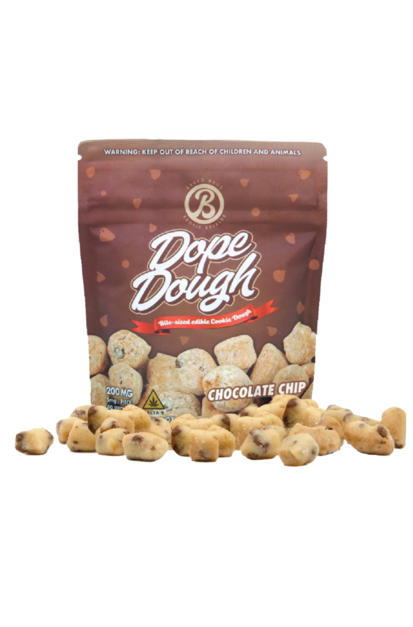 25% OFF Dope Dough 200mg D9 THC 40ct CHOCOLATE CHIP